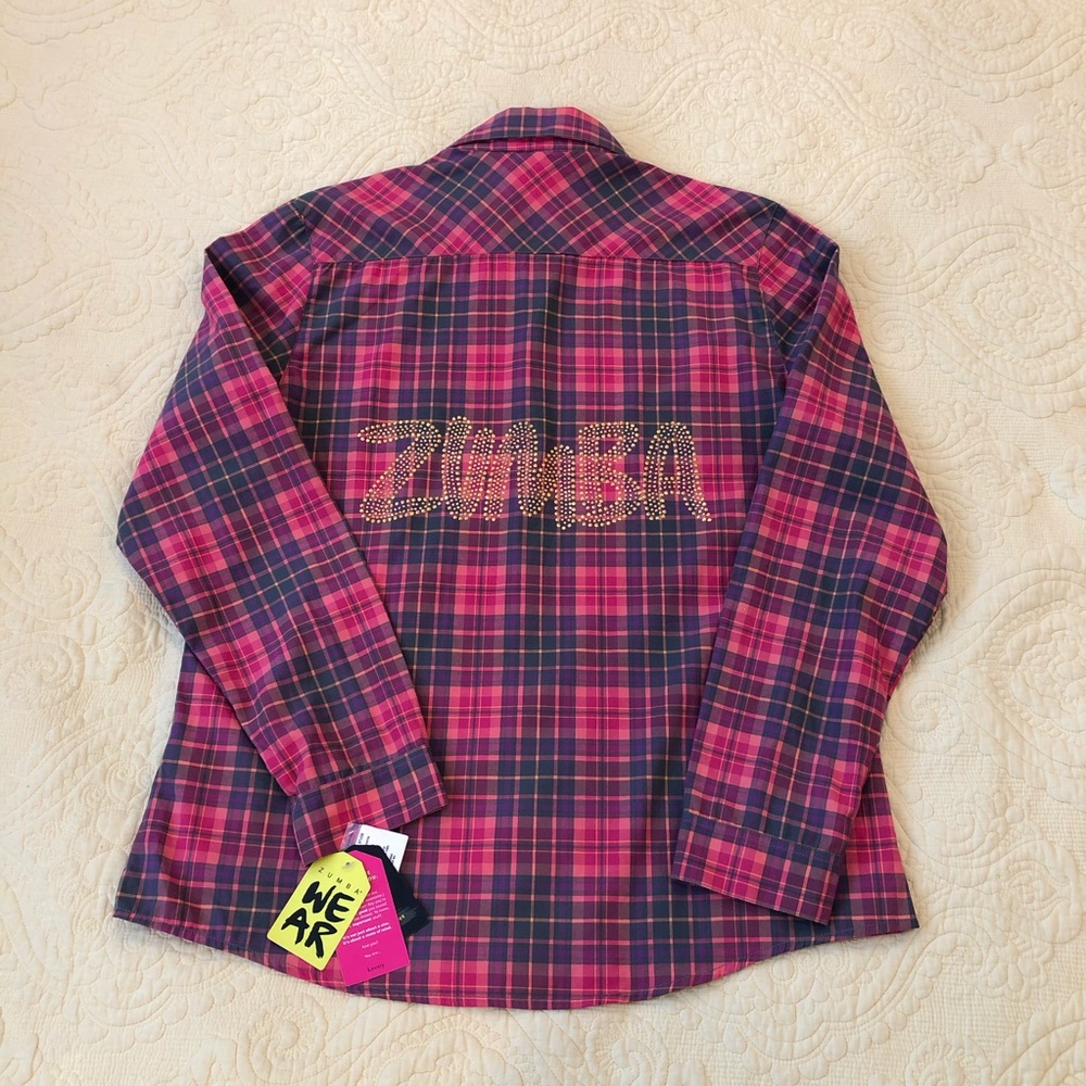 Zumba Convention Exclusive Flannel Studded Shirt